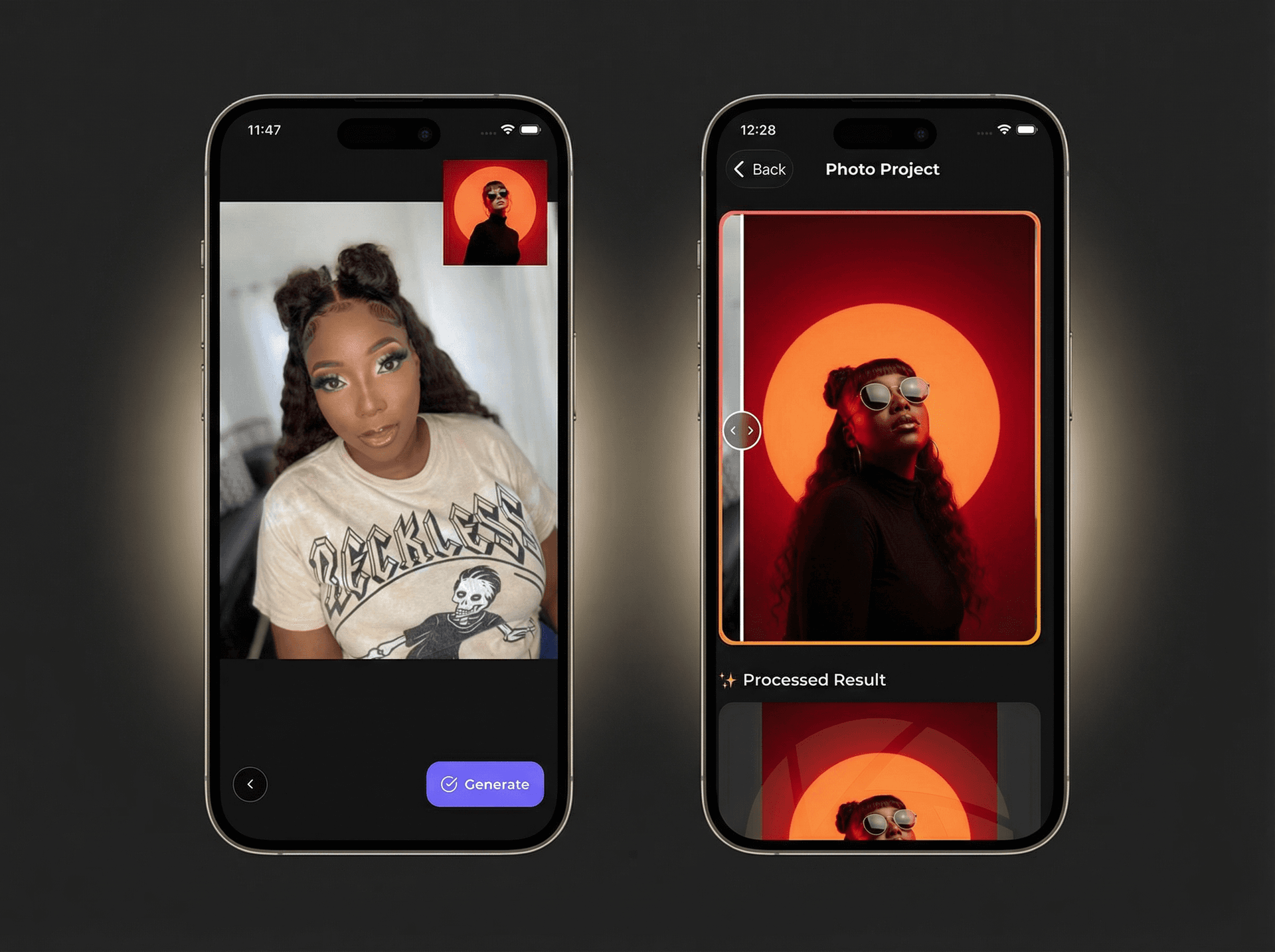 Restore old photos with customizable AI filters